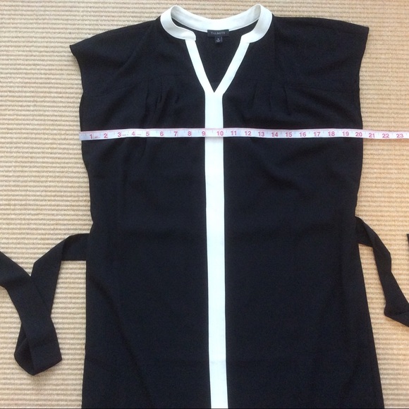 Talbots Black Sleeveless Sheath Dress Size 8 -NWOT - Picture 6 of 10